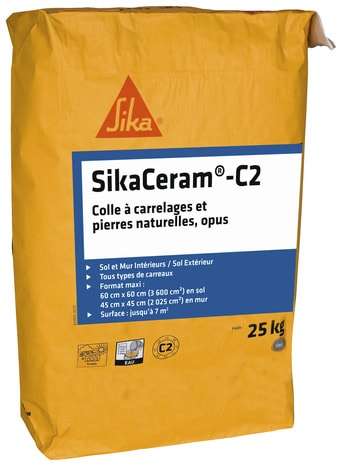 Colle Mortier C2 25 Kg - SikaCeram