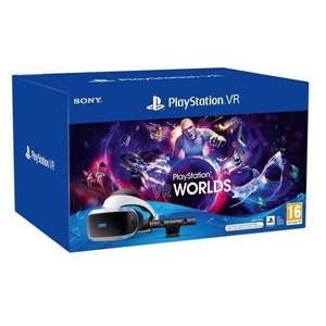 Pack casque PlayStation VR MK5 + Camera V2 + VR Worlds (dématérialisé)