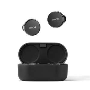 Écouteurs sans fil Denon PerL Pro, profil sonore personnalisé alimenté par la technologie acoustique adaptative Masimo