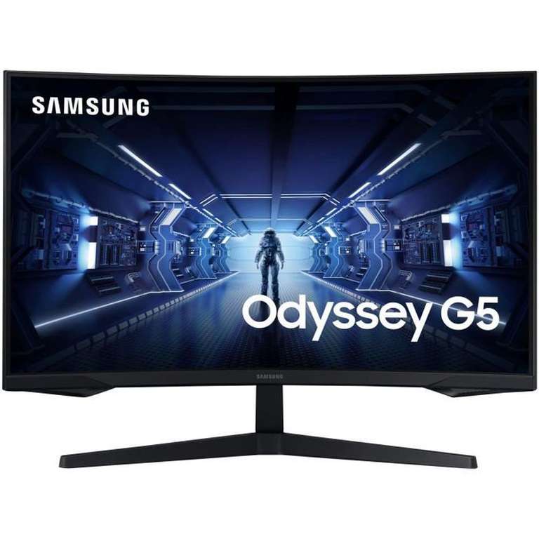 Écran PC 32" Samsung Odyssey G5 (C32G55T) - WQHD, 144 Hz, VA, 1 ms, FreeSync