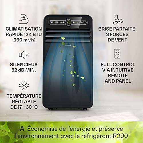 Climatiseur Klarstein mobile (DXJ2-9200-ghjv) - 12000 BTU ‎(Via Coupon - Vendeur Tiers)