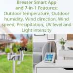 Centrale météo Bresser 7-en-1 ClimateConnect Tuya Smart Home - Blanc (vendeur tiers)