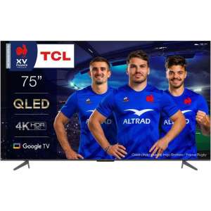 TV 75" TCL 75C641 QLED - 4K UHD 3840 x 2160, Google TV
