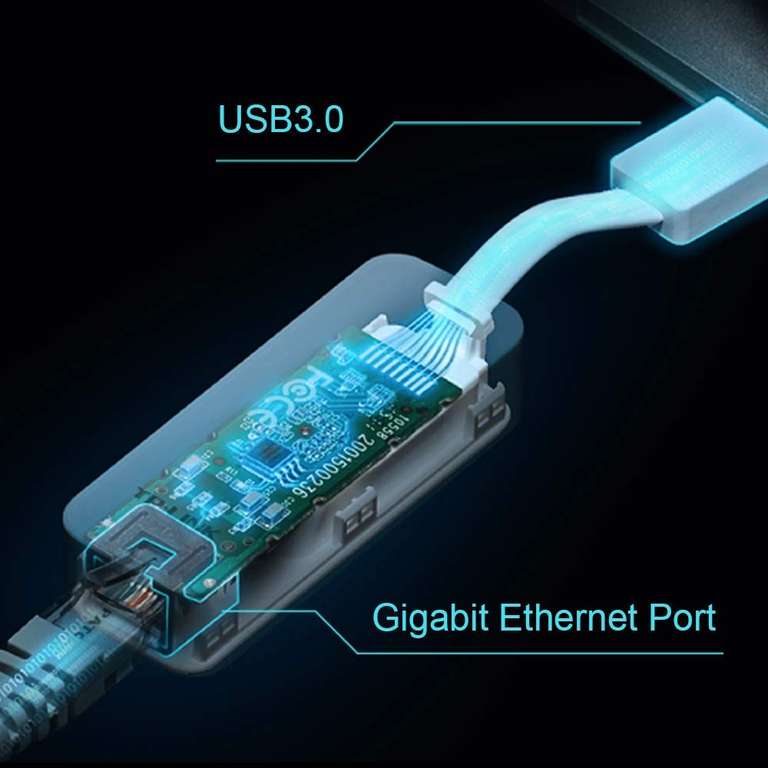 ADAPTATEUR RÉSEAU EXTERNE TP-LINK UE306 USB 3.0 VERS RJ45