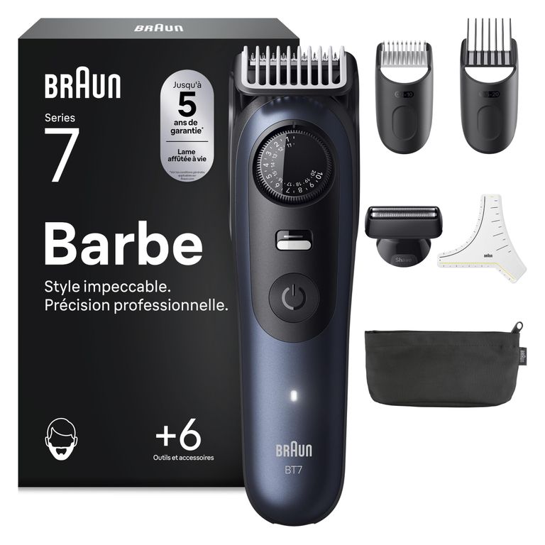 Tondeuse barbe homme Braun Series 7 BT7520 — promo Maison