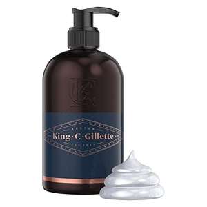 Nettoyant pour la barbe et le visage King C. Gillette 350 ml