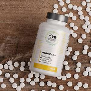 [Prime] Flacon de Vitamines D3 CYB - 365 Comprimés