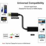Câble adaptateur vidéo DP Male vers HDMI (Vendeur tiers)
