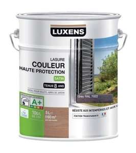 Lasure Luxens Haute protection 8 ans - gris satiné, 5 L