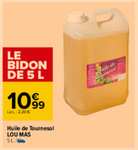 Bidon d'huile de tournesol - 5L