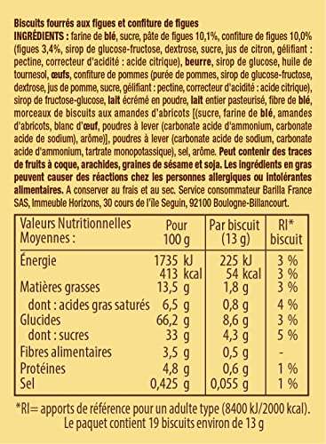 Paquet de Biscuits Mulino Bianco Settembrini 300g - Cœur tendre à la confiture de figues enrobés d'une pâte sablée