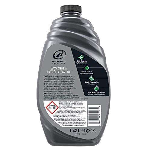 Shampoing voiture Turtle Wax Hybrid Solutions Céramique Wash & Wax Car - 1.5L