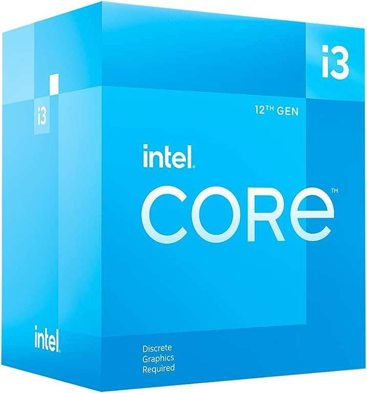 Processeur Intel Core i3-12100F - 12 Mo Smart Cache TRAY