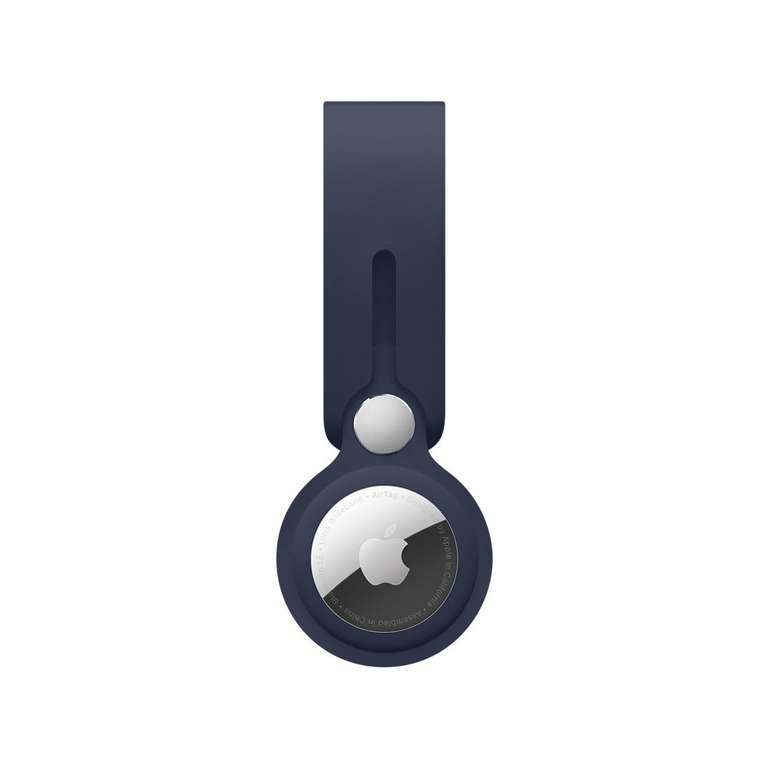 Lanière Apple pour AirTag bleu (+ 21€ sur le compte fidélité)