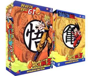2 Coffrets DVD Dragon Ball Z et GT - Intégrale 20 Films et OAV