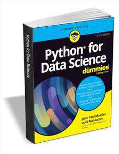 Ebook gratuit: Python for Data Science For Dummies, 3rd Edition (Dématérialisé, Anglais)