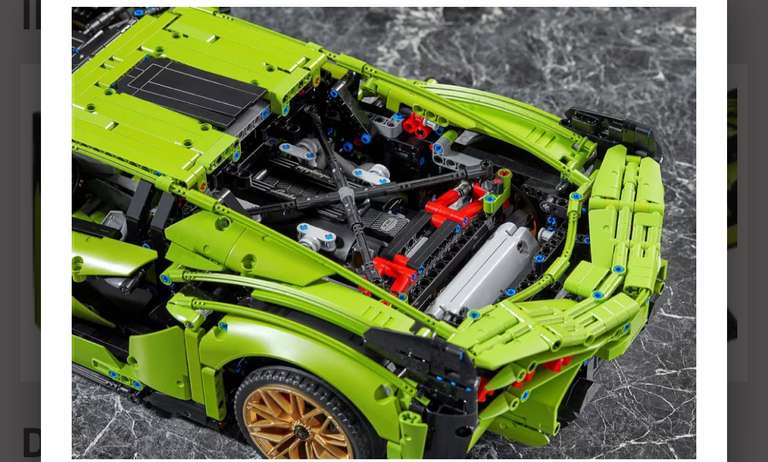 LEGO Technic 42115 Lamborghini Sián FKP 37, (via 82,47€ de fidélité) [env230€ si the corner]