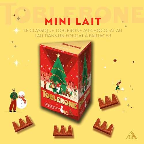 Mini Chocolats au Lait avec Nougat au Miel Et Aux Amandes Toblerone - 280G  –