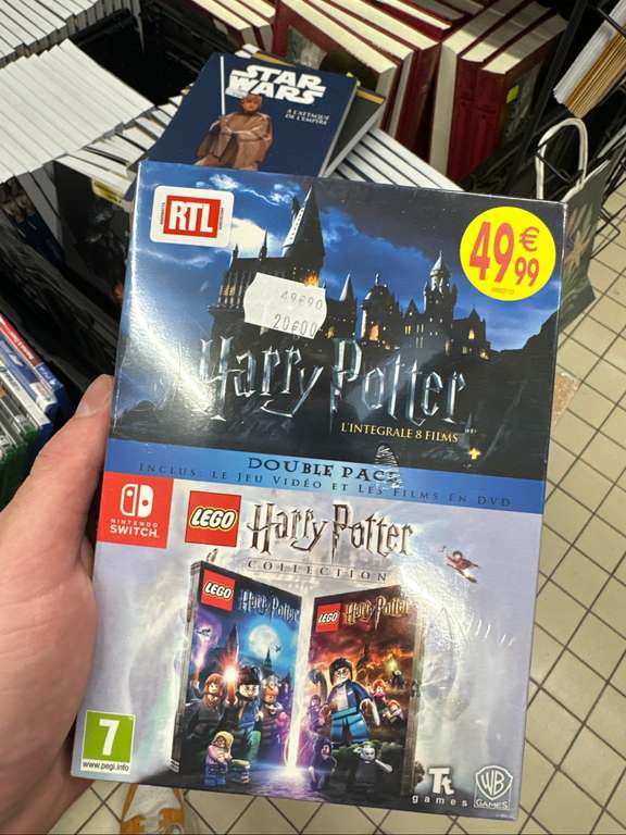 Coffret Harry Potter Double Pack - Intégrale DVD + The Harry Potter Collection sur Nintendo Switch - Sannois (95)