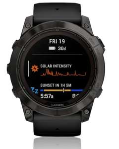 Montre GPS Garmin Fenix 7X Pro Saphire Solar Titane