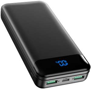 Batterie externe Enerwow - 27000mAh, USB-C Charge rapide, Compatible iPhones (Vendeur tiers - via coupon)
