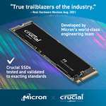 SSD interne M.2 NVMe Crucial P3 - 1To, PCIe Gen3, Jusqu’à 3500Mo/s (CT1000P3SSD8)