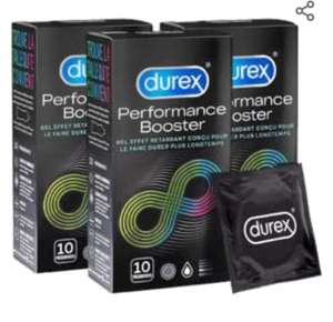 [Prime] Lot de 3 boîtes de 10 préservatifs masculin Durex Performance Booster