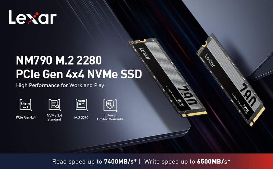 Lexar NM790 : un SSD performant et abordable ? 
