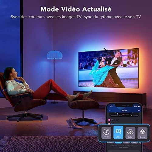 Système de rétro-éclairage pour TV Govee DreamView T1 (Via coupon - Vendeur tiers)
