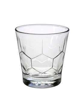 Lot de 6 verres transparents Hexagone (26 cl)