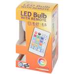 Ampoule LED multicolore avec télécommande infrarouge - 8.5 watts, 806 lumens