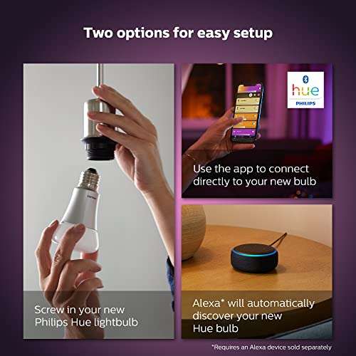 Ampoules connectées Philips Hue HUE WHITE & COLOR GU10 KIT DE