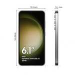 Smartphone 6.1" Samsung Galaxy S23 - 256 Go + Adaptateur secteur (via coupon)