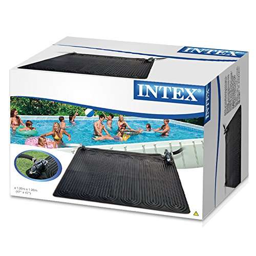 Tapis solaire Intex 28685 pour piscine - 120,1x120,1x1,3 cm