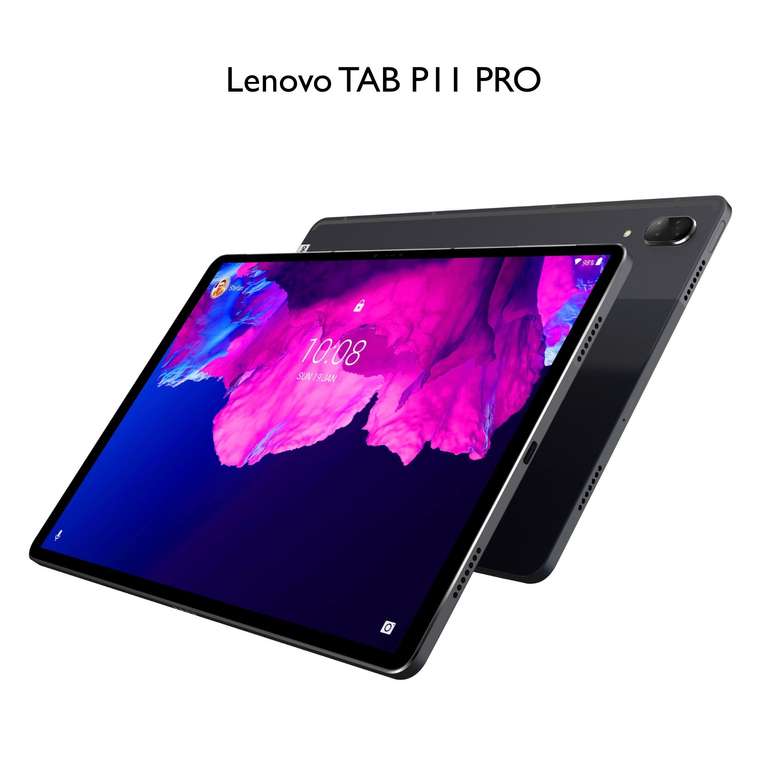 Tablette tactile 11.5" Lenovo Tab P11 Pro - OLED WQXGA, Snapdragon 730G, 6 Go de RAM, 128 Go, 8600 mAh