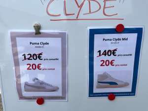 Chaussures Puma Clyde / Clyde Mid - Puma Outlet d’Aubergenville (78)