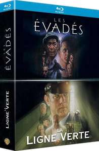Coffret Blu-Ray 2 Films "Stephen King" : Les Évadés + La Ligne Verte