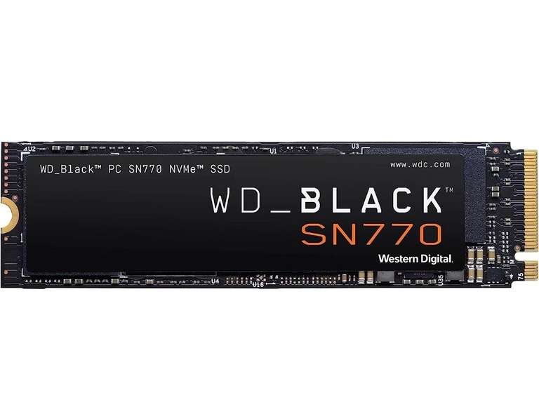 SSD interne Western Digital Black SN770 - M.2 PCIe Gen4 NVMe, 1To