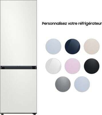 Réfrigérateur / congélateur Samsung RB34A6B0EAP - 344 L (230+114), E, façade interchangeable (+ 55.92€ en Rakuten Points) - Boulanger