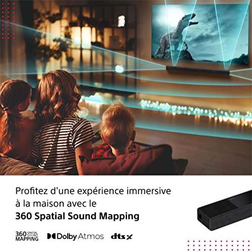 Barre de Son Sony HT-A7000 noir 7.1.2 Dolby Atmos