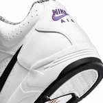 Baskets Nike Air Flight Lite 2 Mid noires et blanches - Tailles 40.5 au 47