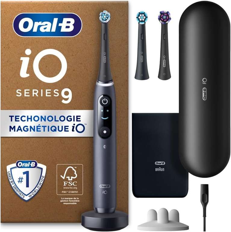 Promotions sur une sélection de Brosse à dents électrique Oral B - Ex: Brosse à dent Oral-B iO 9 (via 40€ d'ODR)