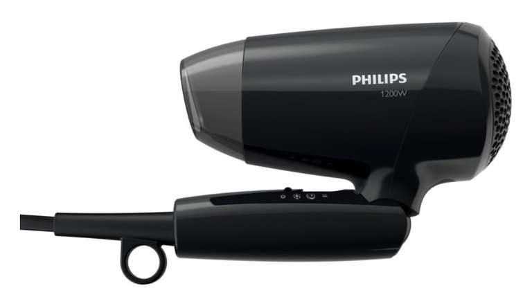 Sèche-Cheveux Philips pliable BHC010/10 - 1 200 W