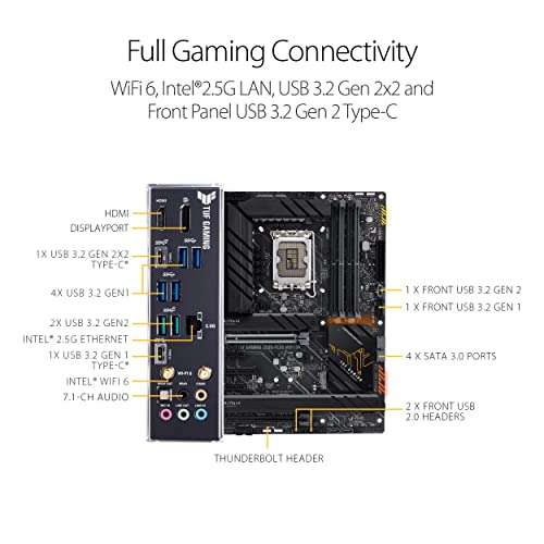 Carte Mère Asus TUF Gaming Z690-Plus WiFi D4