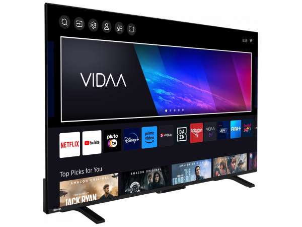 TV 65" Toshiba 65UV2363DG - 4K, Dalle 50 Hz, HDR, Smart TV Vidaa (via 112.25€ sur la carte de fidélité) - En magasin Uniquement
