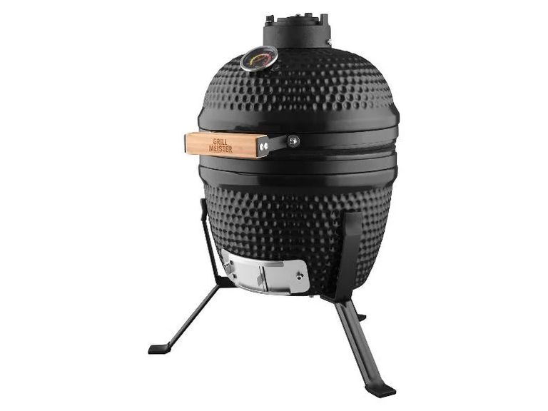Barbecue en Céramique / Kamado Grillmeister - Ø 26,5 cm, Température max 450°, Thermomètre — Lidl