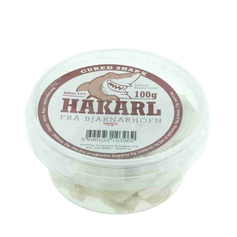 Requin islandais fermenté (Hakarl) 100g - nammi.is
