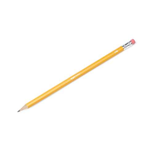 Lot de 12 crayons HB en graphite avec gomme Amazon Basics (via coupon)