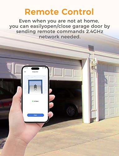 Ouvre-porte de garage connecté WiFi Refoss Télécommande de Porte de Garage Compatible avec Alexa et Google Assistant (via Coupon)