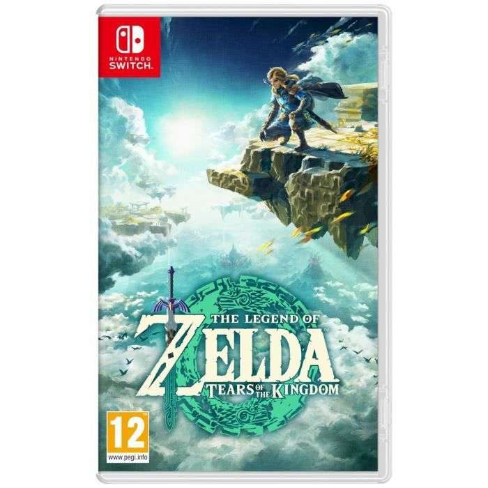 Jeu The legend of zelda: Tears of the kingdom sur Nintendo Switch
